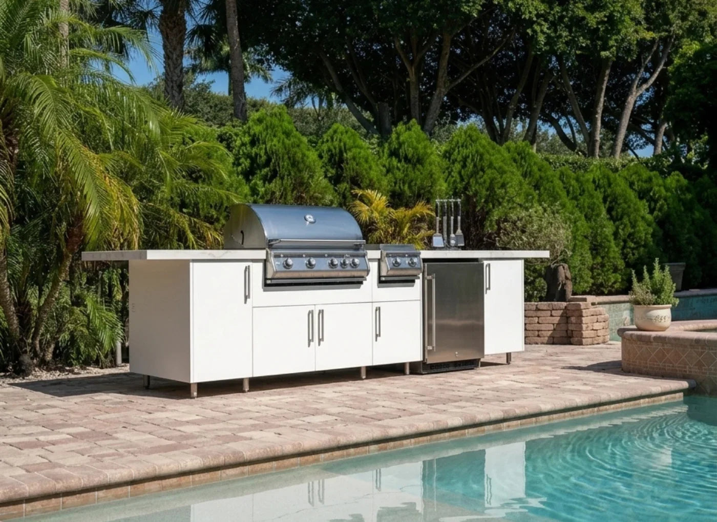 Custom Install in Miami Shell White