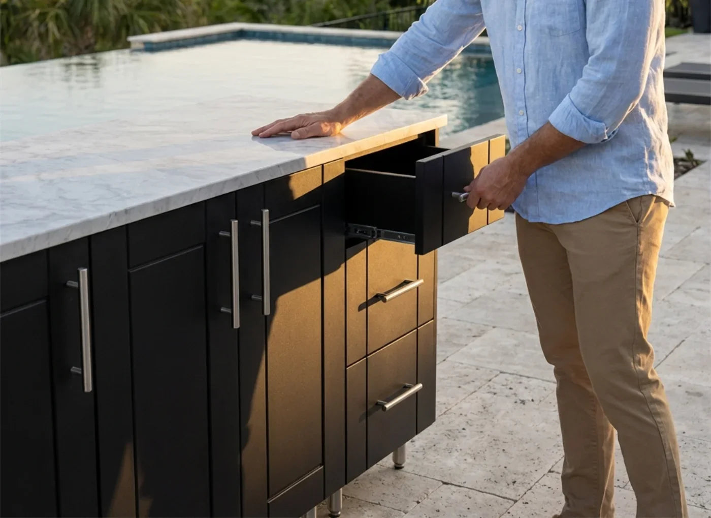 Storage Solutions: 3 Drawer Base Cabinet